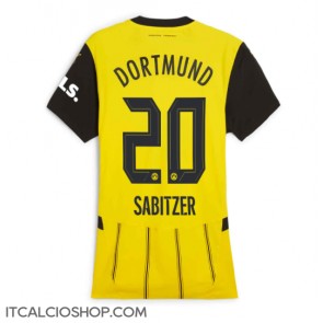 Borussia Dortmund Marcel Sabitzer #20 Prima Maglia Femmina 2024-25 Manica Corta